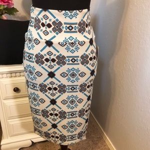 LuLaRoe Cassie Pencil Skirt - XS